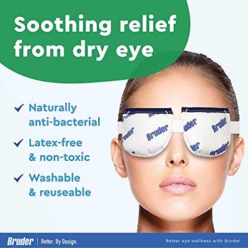 Eyelid and Lash Hygiene Bundle | Bruder Dry Eye Compress and Bruder Hygienic Eyelid Cleansing Wipes
