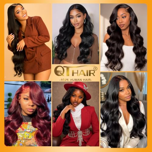 Brazilian Body Wave Hair Extensions - 8 Inch Virgin Human Hair Bundles - Natural Black - Variation #1b