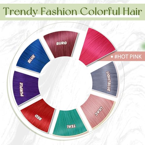 RUNATURE Color Tape-In Hair Extensions 12 Inch Human Hair 20g Pack of 10