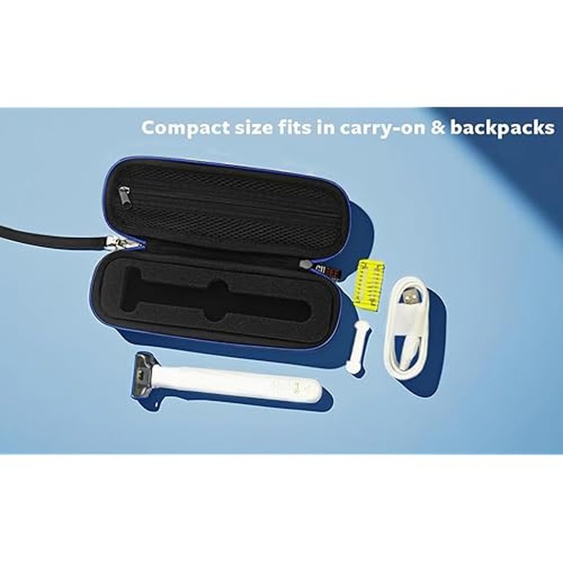 GUBEE Hard Travel Case Bag for Philips Norelco OneBlade Intimate Razor Trimmer Shaver Model QP1924