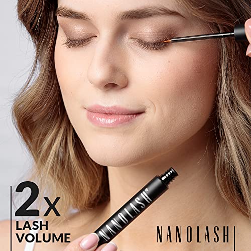 Nanolash Eyelash Serum 3ml - Conditioner for eyelash. Eyelash booster for long, dense and beautiful eyelashes in 30 days!