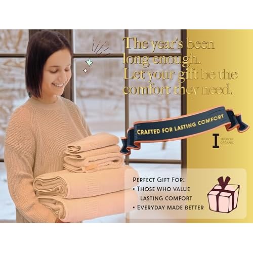 Extra Absorbent Organic Cotton Bath Towels, Soft & Lightweight Plush,Made in Japan, Oeko-Tex Class 1 Certified, 28 x 53 inch, White, Pack of 2 ? Proof of Purity