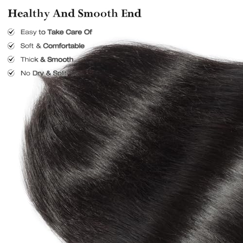 18 Inch Cambodian Raw Human Hair Bundles - Unprocessed, Full & Silky