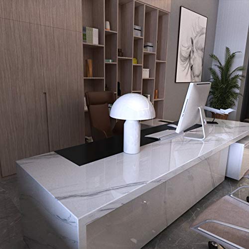 White Marble Wallpaper Countertop Peel & Stick 31.5x354in – BAYYA, 31.5"x354" (Large White Granite)