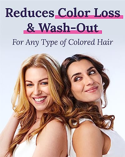 Keranique Color Boost Scalp Revitalizing Conditioner 8 fl oz - Sulfate-Free, Color-Safe, UV Protection for Fine & Thinning Hair
