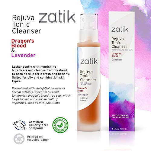 Rejuva Tonic Botanical Facial Cleanser with Dragon's Blood & Lavender - 3.4oz - Variation of THIS listing