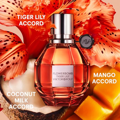 Viktor&Rolf Tiger Lily Eau de Parfum 0.34 Fl Oz - Ambery Floral Women’s Perfume