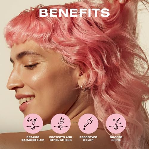 Guava Color Protect & Damage Repair Shampoo - Hydrating & UV Shield, 1.69 fl oz