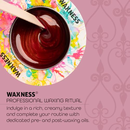 Waxness Italian Velvet Hard Wax Beads 2.2 lb - Synthetic Stripless Wax for Full Body, Rosin-Free, Professional Use