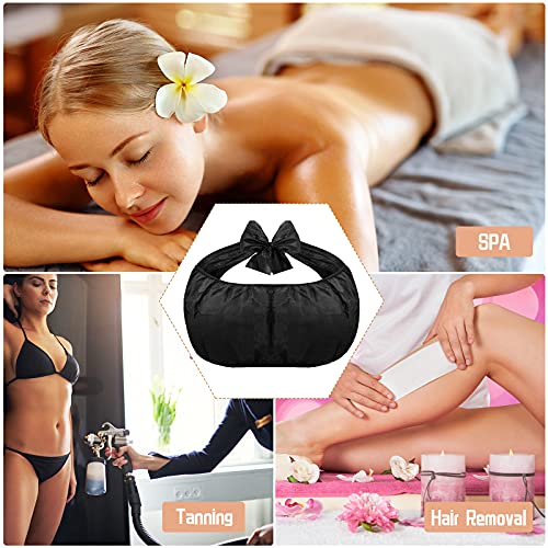 50 Pack Disposable Spa Bras Black for Tanning & Skin Care