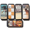 Solid Cologne Set of 5 - Five Armies Wax Fragrance Sampler - Manly Perfume Balm