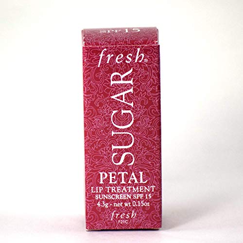 Fresh Sugar Lip Treatment SPF 15 Petal - Nourishing Tinted Lip Balm 0.15oz