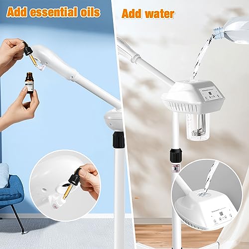 Professional Facial Steamer for Deep Pore Cleansing & Hydration