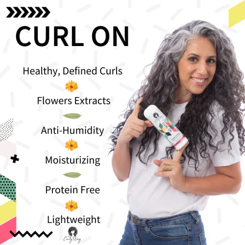 Leave-In Conditioner for Curly Hair - Hydrating Vegan Curl Moisturizer 10 Oz