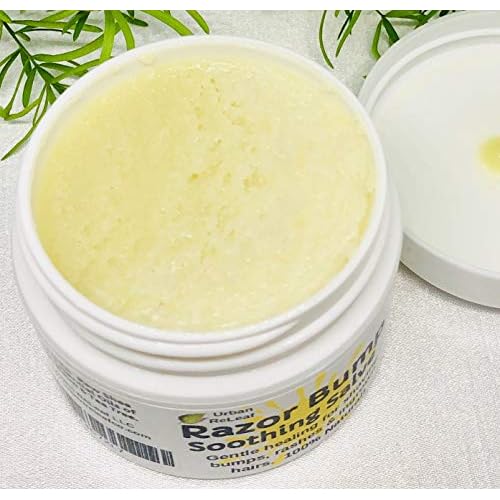 Urban ReLeaf RAZOR BUMP Soothing Salve! 1 oz. Quickly soothe bumps, rashes, ingrown hairs & razor burn. 100% Natural, Vegan. Pure Shea, Tea Tree, Lemon Balm. For face, neck, bikini, body!