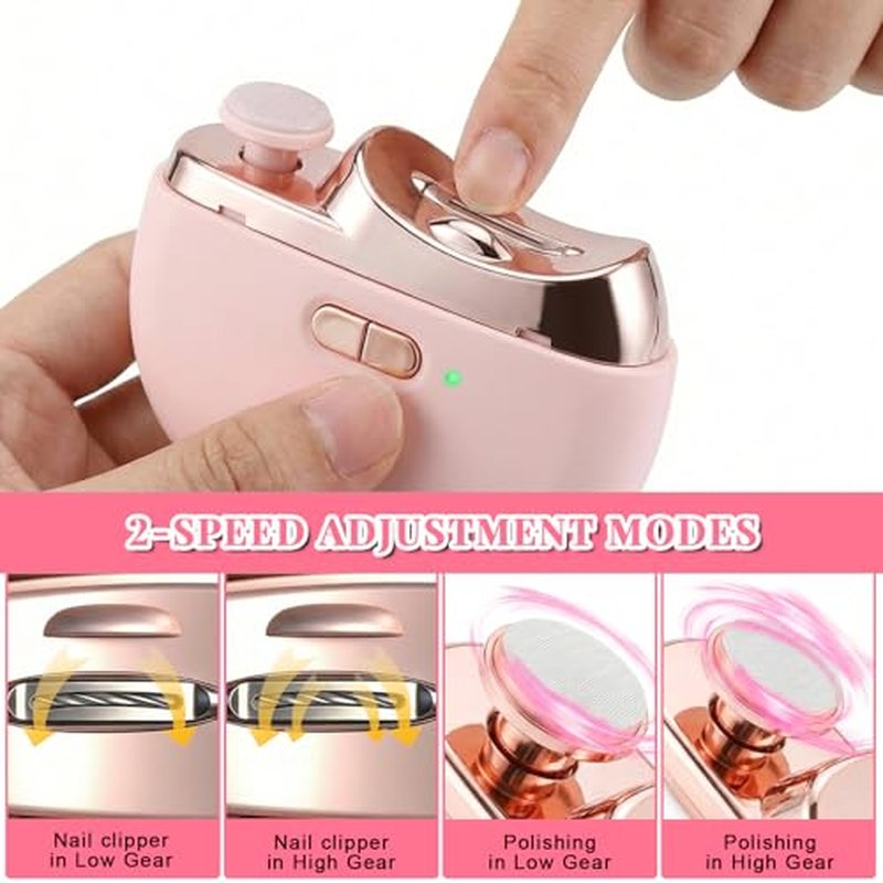 12Pcs Clear Manicure Tool Box, Personal Nail Box Storage Case for Organizing, Plastic Nail Tool Box for Manicure Pedicure Kit
