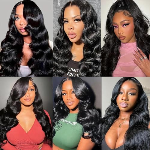 18 Inch Body Wave Human Hair Bundle - Natural Black Virgin Brazilian 8A 100g - Variation #1B-Natural Black