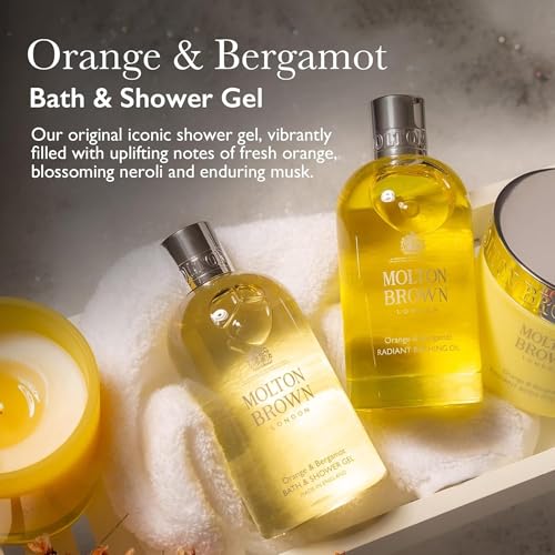 Bath & Shower Gel - Orange & Bergamot Body Wash with Citrus Notes - New Version