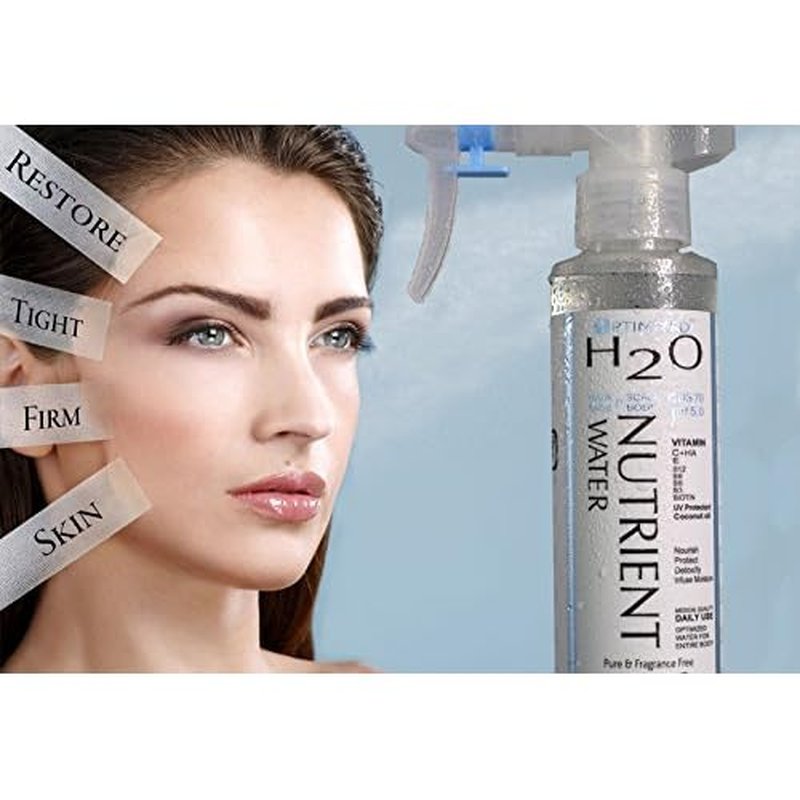 Anti Aging Lightweight Hydrating Mist For Hair, Face, Skin, Vitamin C Toner + Hyaluronic Acid serum, Maximum Clinical Strength made by a Stanford Ph.D Doctor!