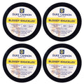 Duke Cannon Bloody Knuckles Hand Repair Balm - Travel Size 4 Pack, Unscented Moisturizer for Dry, Cracked Hands