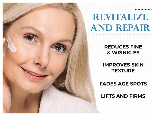 Retinol Face Cream 2.5% Anti-Aging Moisturizer with Hyaluronic Acid for Women & Men