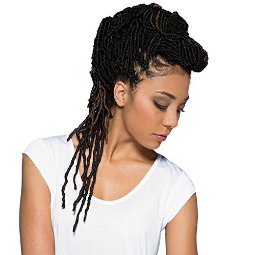Synthetic Crochet Braids Nu Locs 14-Inch Hair Extensions - 4-Pack African Roots