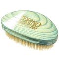 Torino Pro Soft Palm Wave Brush By Brush King #1970 - Curved Wavy Design for Laying Down 360 Waves, No Handle