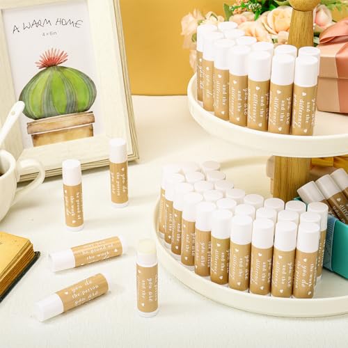 Demissle 100 Pcs Lip Balm You're The Balm Teacher Appreciation Gift Thank You Lip Bulk Teacher Staff Team Party Favors or Women Men Volunteer