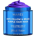 Purple Hair Mask for Brass Control & Toning Blonde Hair - 260ml by MAREE