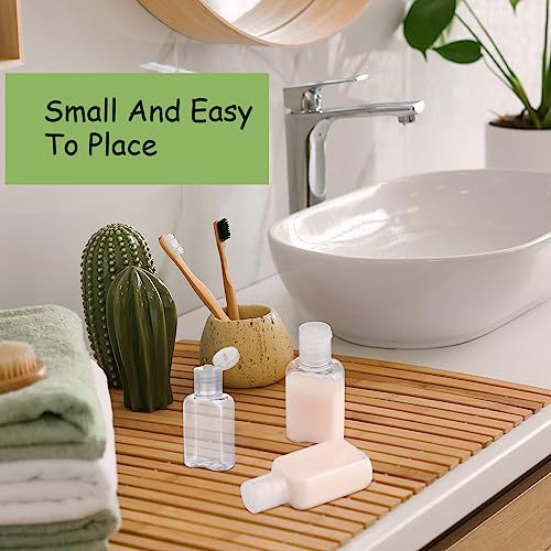 150 Pcs Travel Refillable Clear Plastic Bottles 30ml for Camping & Business Trips - Variation of THIS listing