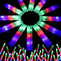 200PCS LED Foam Glow Sticks Bulk for Parties with 3 Light Modes - Neon Party Favors