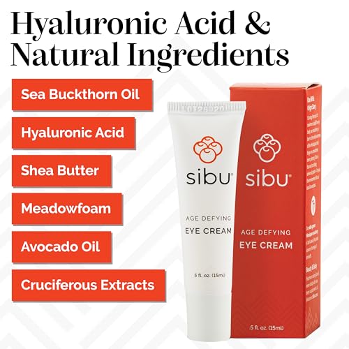 Age-Defying Eye Cream with Sea Buckthorn & Hyaluronic Acid - Standard Packaging