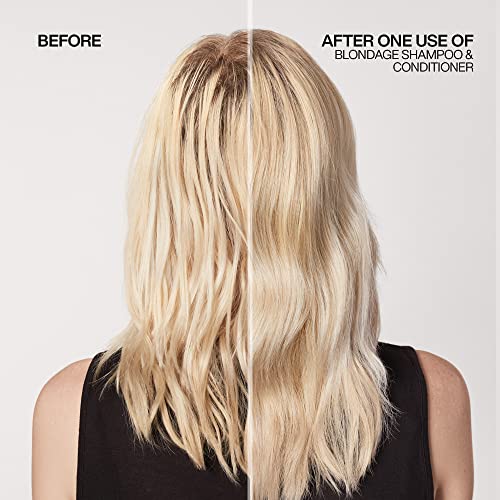 Redken Blondage Purple Conditioner 10.1 Fl Oz - Tones & Moisturizes Blonde Hair