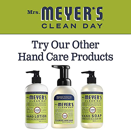 Mrs. Meyer's Lemon Verbena Liquid Hand Soap, Cruelty-Free and Hand Wash Formula Made with Essential Oils,16 oz. (Pack of 2)