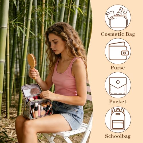 Fishtail Handle Bamboo Hair Brush Set - 10 Pack for Detangling & Styling
