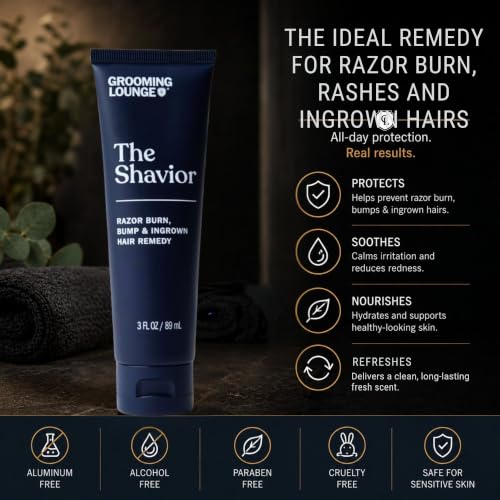 Grooming Lounge The Shavior Post Shave Remedy 3 Oz - Razor Bump & Ingrown Hair Treatment