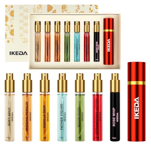 Ikeda 7-Piece Fragrance Discovery Set 10ml Eau de Parfum Unisex Sampler