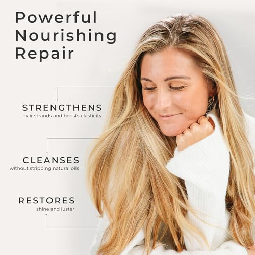 CIBU Repair + Protect Hair Shampoo 1 Fl Oz - Strengthen & Nourish Color-Treated Hair