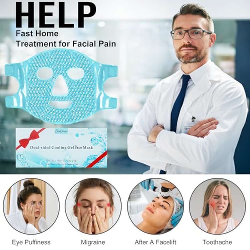 BeeVines Gel Eye Masks & Face Mask