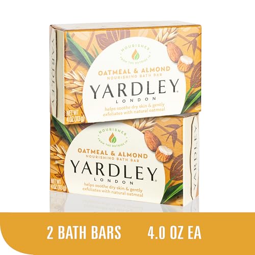 Yardley London Bath Soap Bars Bundle - 10 Pack, 4.0 oz Each, Assorted Scents