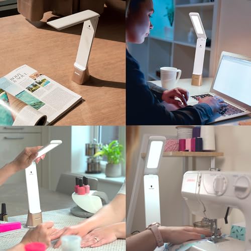 Daylight Portable LED Lamp for Reading Light Therapy & Crafts
