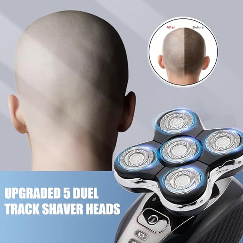 Balder Pro Shaver Peplacement Heads for Remington Balder Pro Head Shaver Model XR7000/XR1500/XR1501 Electric Shaving for Bald Men (Heads/1pc)