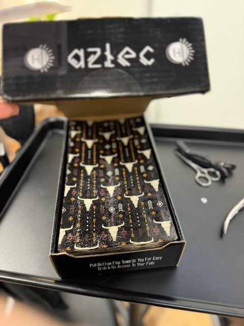 Aztec Classic Hair Foils - 500 Pre-Cut 5x10 Sheets for Hair Coloring & Highlighting