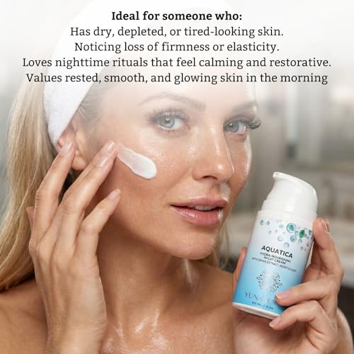 Hydrating Night Cream with Caviar Extract and CoQ10 - All Natural, 2oz