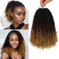 Igrina 12 Inch Yanky Twist Crochet Hair 240 Strands OT30/27 - Handmade, Lightweight, Reusable