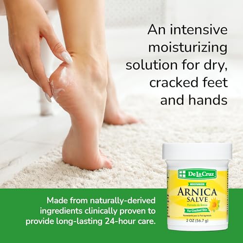 De La Cruz - Vitamin E Cream and Arnica Salve Bundle - Moisturizing Skin Care for Dry and Rough Skin