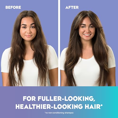 OGX Volumizing Shampoo for Fine Hair | Biotin & Collagen | Extra Strength | Sulfate-Free | 13 Fl Oz, Pack of 2