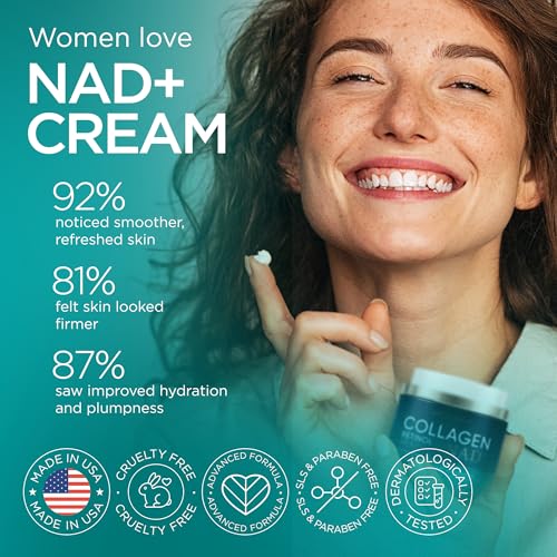 Collagen NAD+ Face Cream with Retinol & Hyaluronic Acid - 1.7 Oz (Variation of THIS listing)