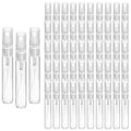 100Pcs 10ml Glass Spray Bottles Refillable Perfume Misters Travel Makeup