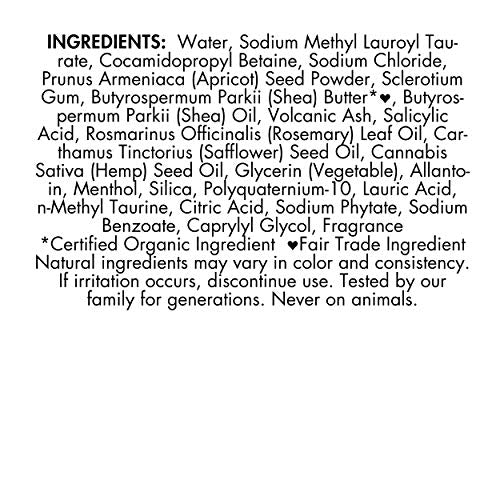 SheaMoisture Men Exfoliating Body Wash with Himalayan Salt & Volcanic Ash